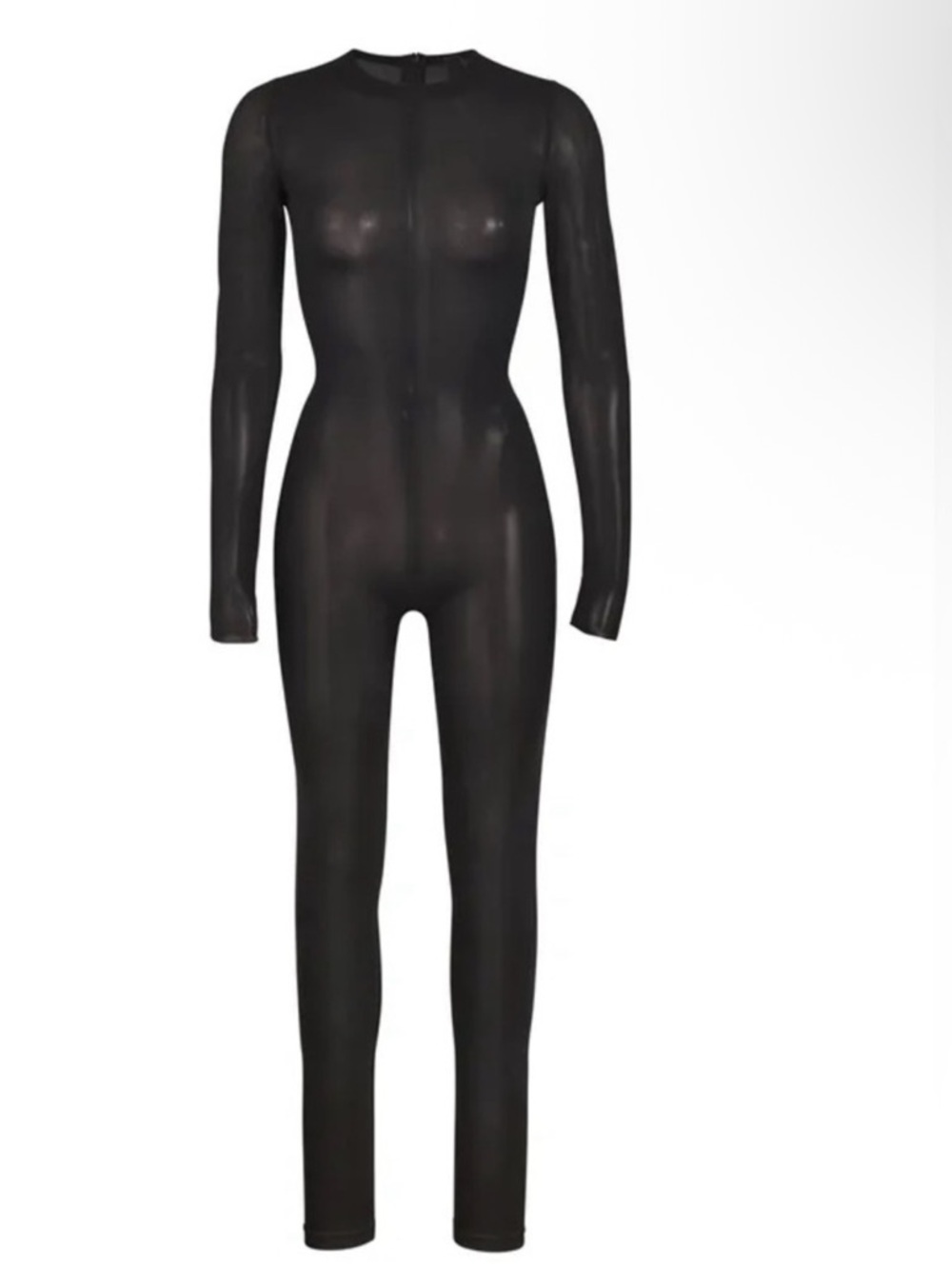 SKIMS Sheer Sculpt Full-Body Jumpsuit in Black